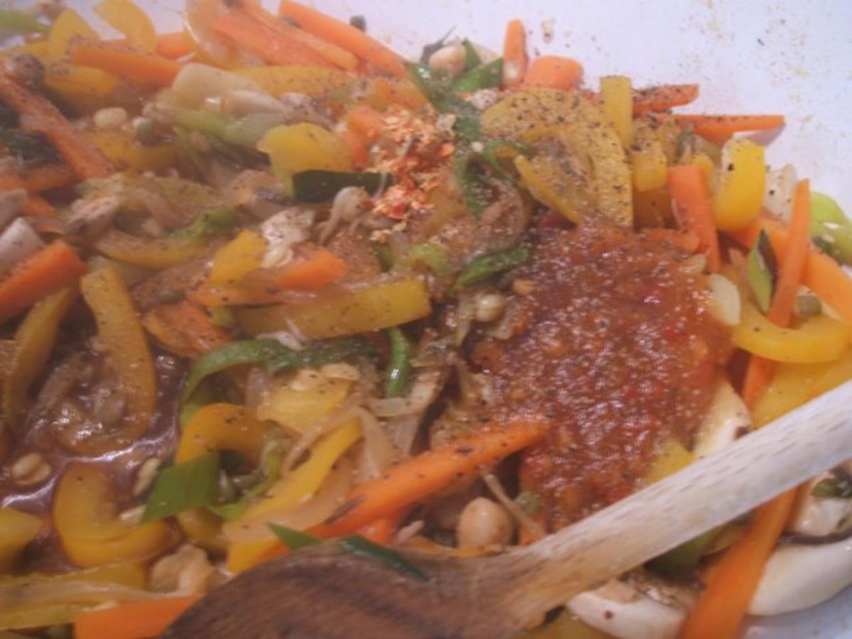 Fisch: Asiatische Garnelenpfanne - einfach - von lunapiena