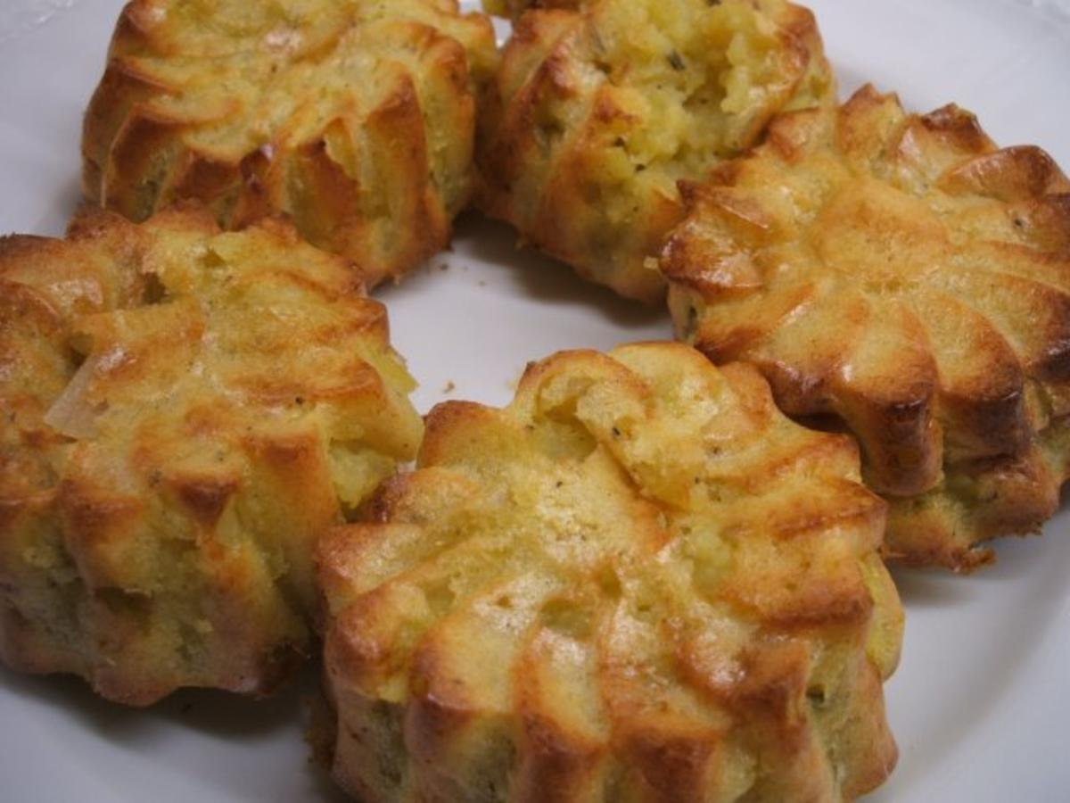 Kartoffeln: Kartoffelmuffins mit Rosmarin - Rezept - Bild Nr. 6