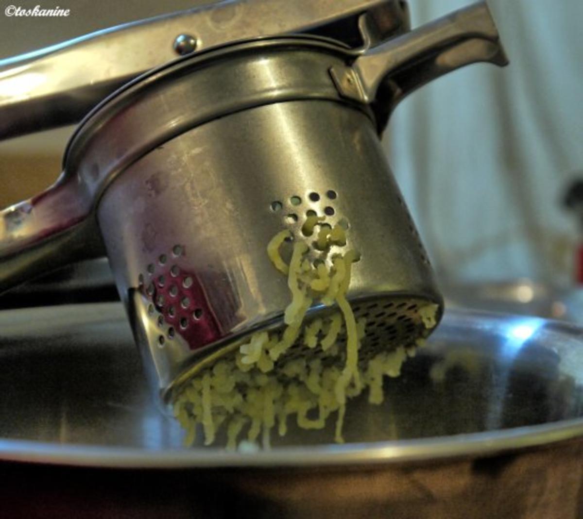 Gnocchi in Gorgonzola-Sauce - Rezept - Bild Nr. 3