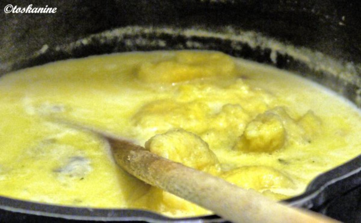 Gnocchi in Gorgonzola-Sauce - Rezept - Bild Nr. 12