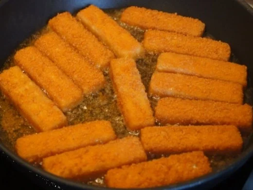 Rezept: Fischstäbchen mit Sahnewirsing und Sellerie-Kartoffelstampf Bild Nr. 3 Fischstäbchen mit Sahnewirsing und Sellerie-Kartoffelstampf - Rezept - Bild Nr. 3