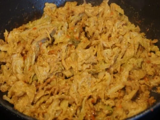 Rezept: Fischstäbchen mit Sahnewirsing und Sellerie-Kartoffelstampf Bild Nr. 8 Fischstäbchen mit Sahnewirsing und Sellerie-Kartoffelstampf - Rezept - Bild Nr. 8