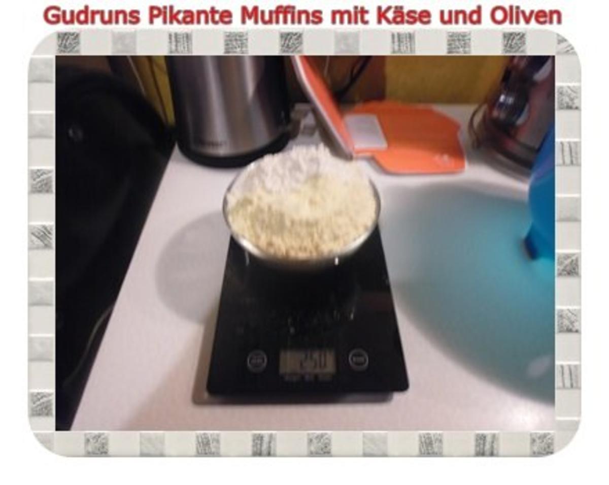 Muffins: Pikante Muffins mit Oliven und Käse - Rezept - Bild Nr. 3