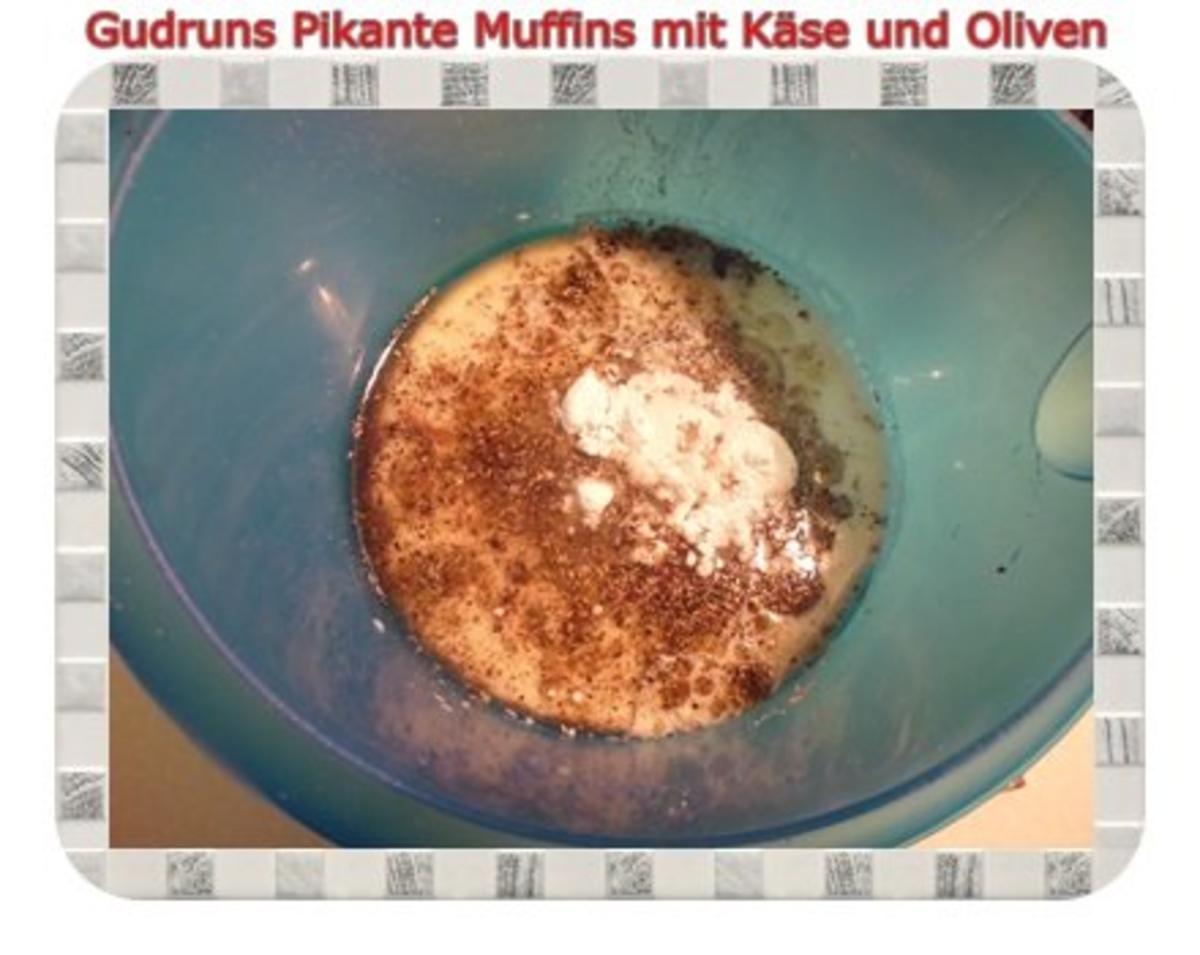 Muffins: Pikante Muffins mit Oliven und Käse - Rezept - Bild Nr. 6