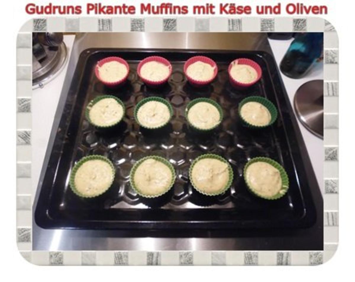 Muffins: Pikante Muffins mit Oliven und Käse - Rezept - Bild Nr. 9