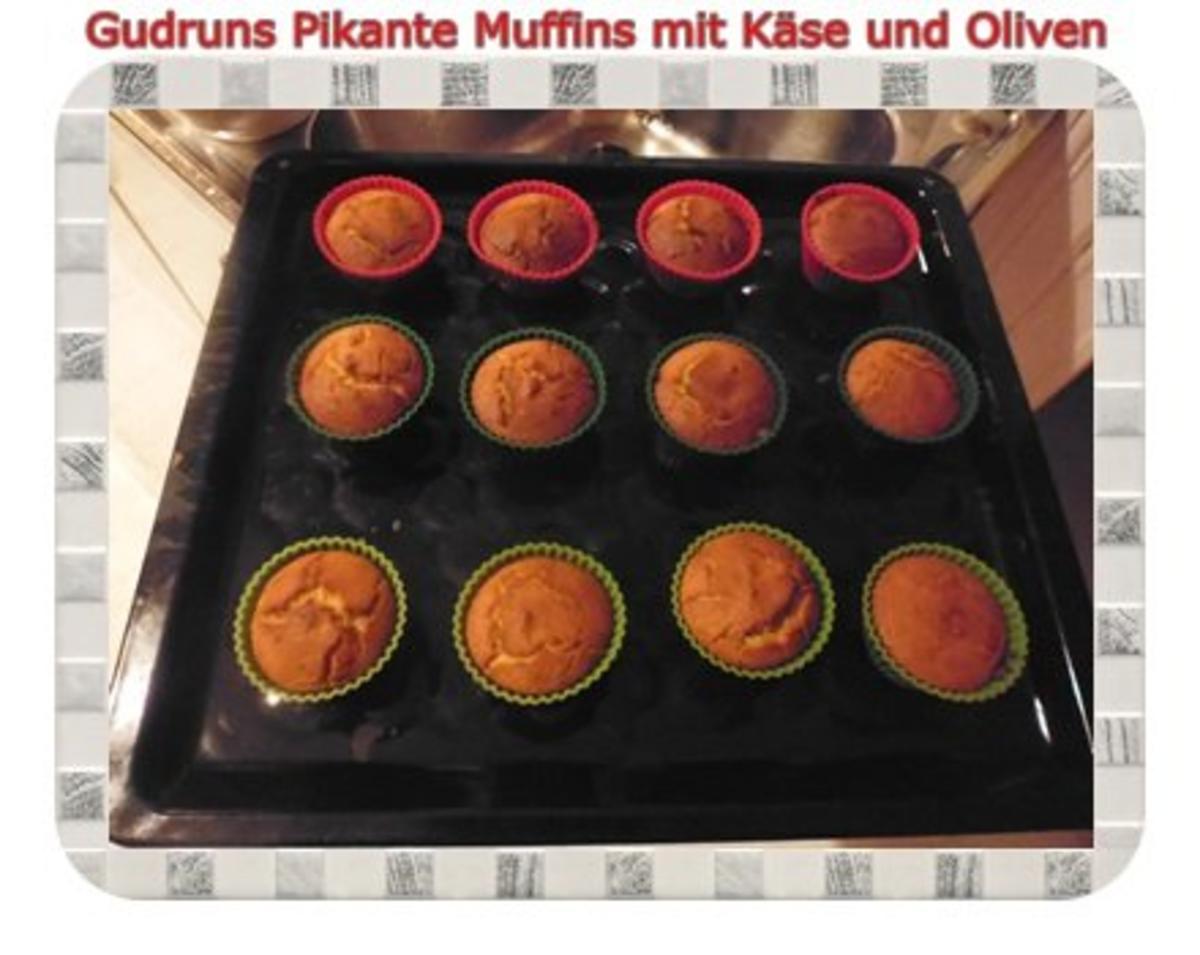 Muffins: Pikante Muffins mit Oliven und Käse - Rezept - Bild Nr. 12