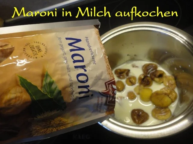 Rezept: feine Maroni Creme Bild Nr. 3 feine Maroni Creme - Rezept - Bild Nr. 3