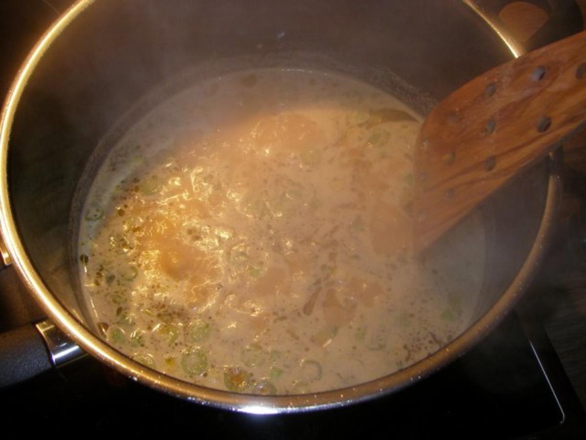 Pikante Suppe Thai-art, mit Kokos und Hühnchen - Rezept - Bild Nr. 4