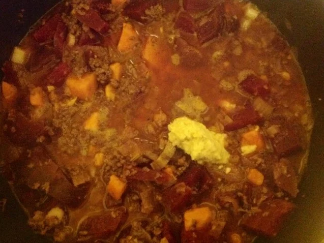 Rezept: Rote Bete Hackfleisch-Topf Bild Nr. 8 Rote Bete Hackfleisch-Topf - Rezept - Bild Nr. 8