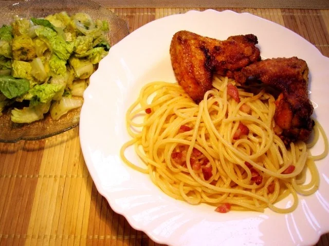 Rezept: Beilage: Speck-Spaghetti ... Bild Nr. 3 Beilage: Speck-Spaghetti ... - Rezept - Bild Nr. 3