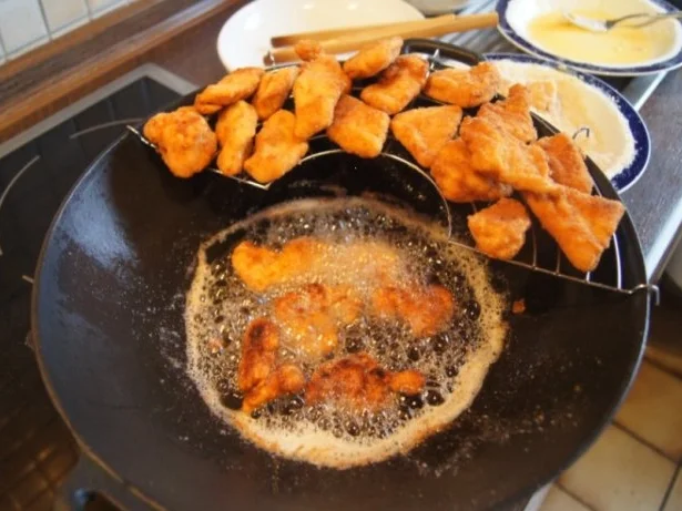 Chicken Nuggets mit Wokgemüse süß-sauer und Reis - Rezept - Bild Nr. 8