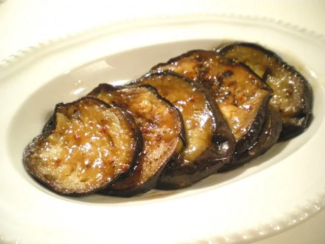 Aubergine asiatisch scharf mariniert - Rezept