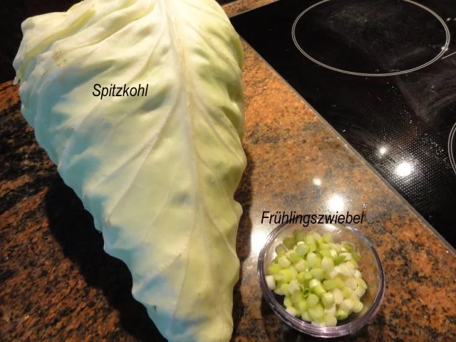 Gemüse:   SPITZKOHL in Sahnesauce - Rezept - Bild Nr. 2