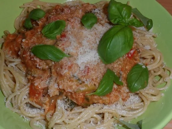 Pasta mit Gemüsesoße - Rezept - Bild Nr. 6