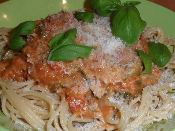 Pasta mit Gemüsesoße - Rezept - Bild Nr. 7