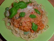 Pasta mit Gemüsesoße - Rezept