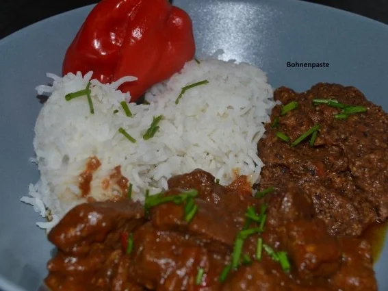 Rezept: TexMex Chili con carne mit schwarzer Bohnenpaste Bild Nr. 3 TexMex Chili con carne mit schwarzer Bohnenpaste - Rezept - Bild Nr. 3