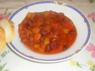 Bohnengulasch ala arrabbiata - Rezept