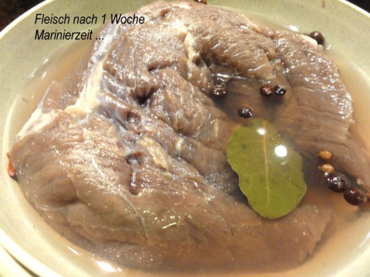 Fleisch:   SAUERBRATEN rheinische Art - Rezept - Bild Nr. 5