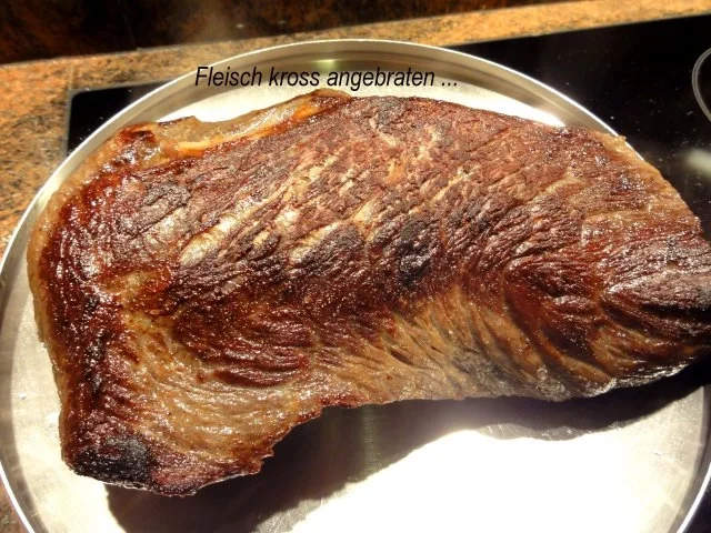 Rezept: Fleisch: SAUERBRATEN rheinische Art Bild Nr. 7 Fleisch: SAUERBRATEN rheinische Art - Rezept - Bild Nr. 7