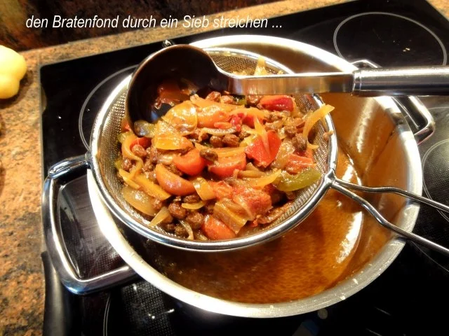 Rezept: Fleisch: SAUERBRATEN rheinische Art Bild Nr. 11 Fleisch: SAUERBRATEN rheinische Art - Rezept - Bild Nr. 11