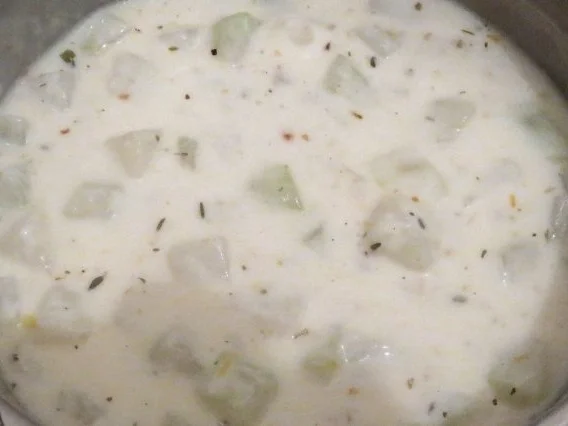 Rezept: Kochen: Kohlrabi mit Sauce zu Mini-Frikadellen Bild Nr. 3 Kochen: Kohlrabi mit Sauce zu Mini-Frikadellen - Rezept - Bild Nr. 3