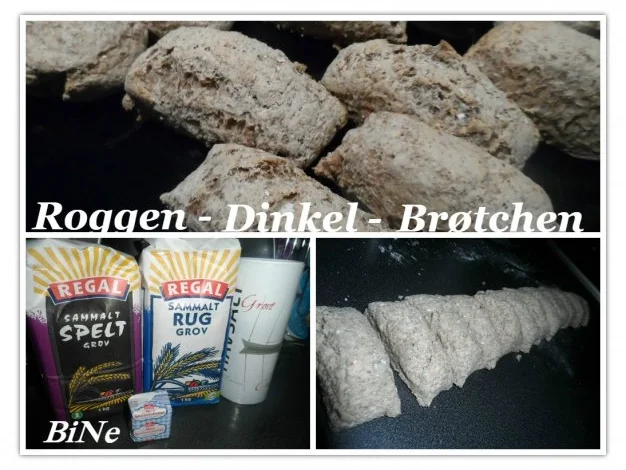 Rezept: BiNe` S ROGGEN - DINKEL - BRØTCHEN BiNe` S ROGGEN - DINKEL - BRØTCHEN - Rezept