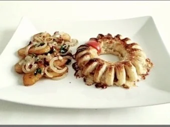 Chili Wiener im Cheddar Käse-Blätterteig-Mantel  aus dem Backofen und Bratkartoffeln dazu - Rezept - Bild Nr. 31