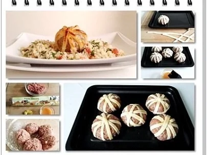 Fleischbällchen in Blätterteig  aus dem Backofen - Rezept - Bild Nr. 14