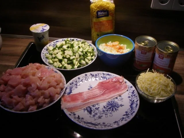 Rezept: Nudel-Hähnchen-Auflauf Nudel-Hähnchen-Auflauf - Rezept