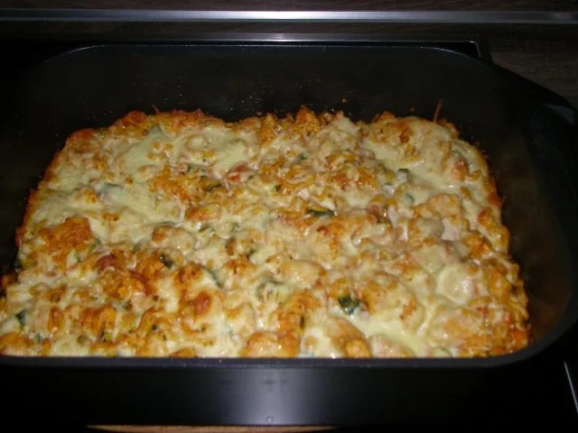 Rezept: Nudel-Hähnchen-Auflauf Bild Nr. 5 Nudel-Hähnchen-Auflauf - Rezept - Bild Nr. 5