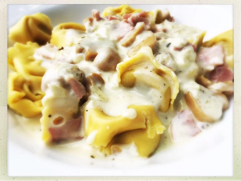 Tortellini a la carbonara - Rezept - Bild Nr. 3