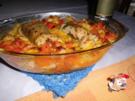 Gekräuterter Seelachs auf Kürbis-Kartoffel-Bett>> - Rezept