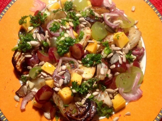 Rezept: Fenchel-Trauben-Salat mit Käse Bild Nr. 3 Fenchel-Trauben-Salat mit Käse - Rezept - Bild Nr. 3