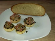 Überbackene Champignons - Rezept