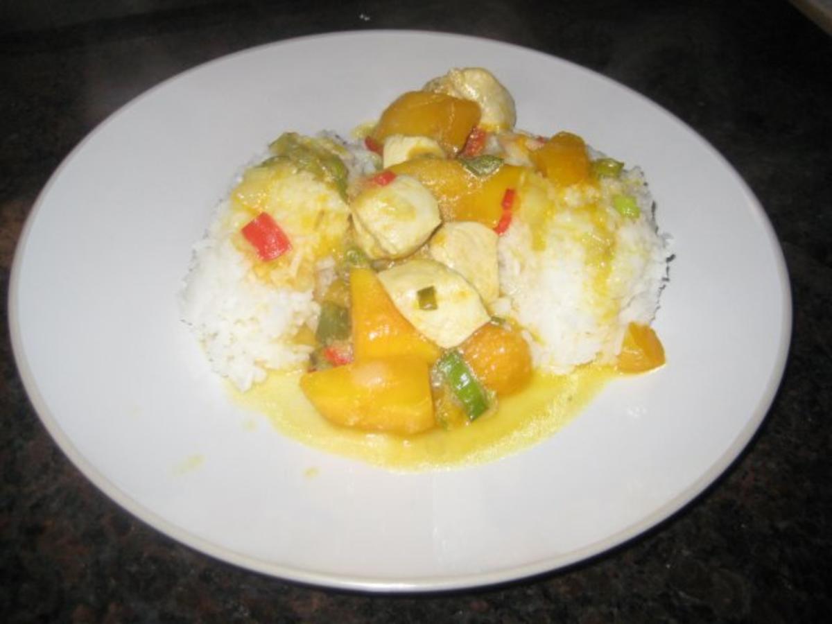 Hähnchenwürfel mit Mango und Chili - Rezept - Bild Nr. 12