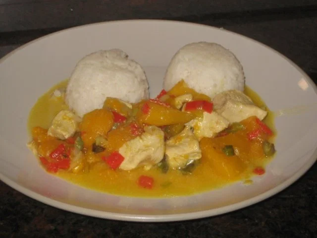 Rezept: Hähnchenwürfel mit Mango und Chili Bild Nr. 13 Hähnchenwürfel mit Mango und Chili - Rezept - Bild Nr. 13