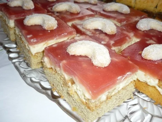 Vanillekipferl-Quadrate - Rezept