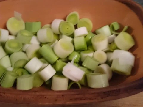 forelle auf porreebett im römertopf - Rezept - Bild Nr. 6