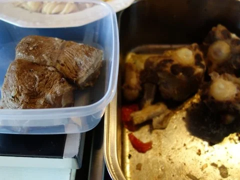 Suppe vom Rinderschlepp und Almo Siedefleisch - Rezept - Bild Nr. 12