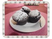 Muffins: Schokomuffins mit Nougat - Rezept