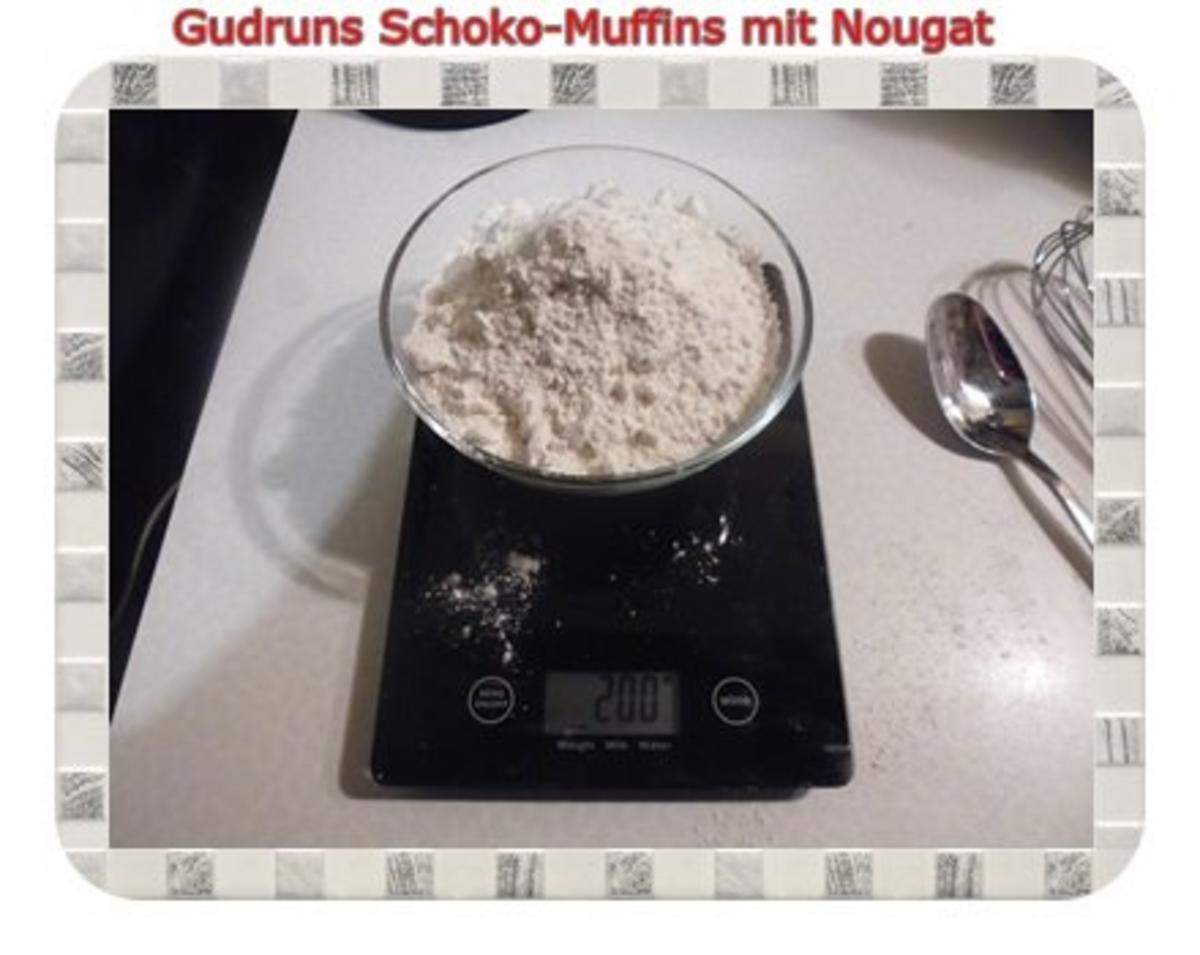 Muffins: Schokomuffins mit Nougat - Rezept - Bild Nr. 3