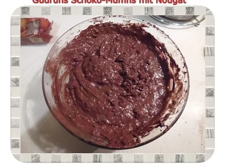 Rezept: Muffins: Schokomuffins mit Nougat Bild Nr. 11 Muffins: Schokomuffins mit Nougat - Rezept - Bild Nr. 11