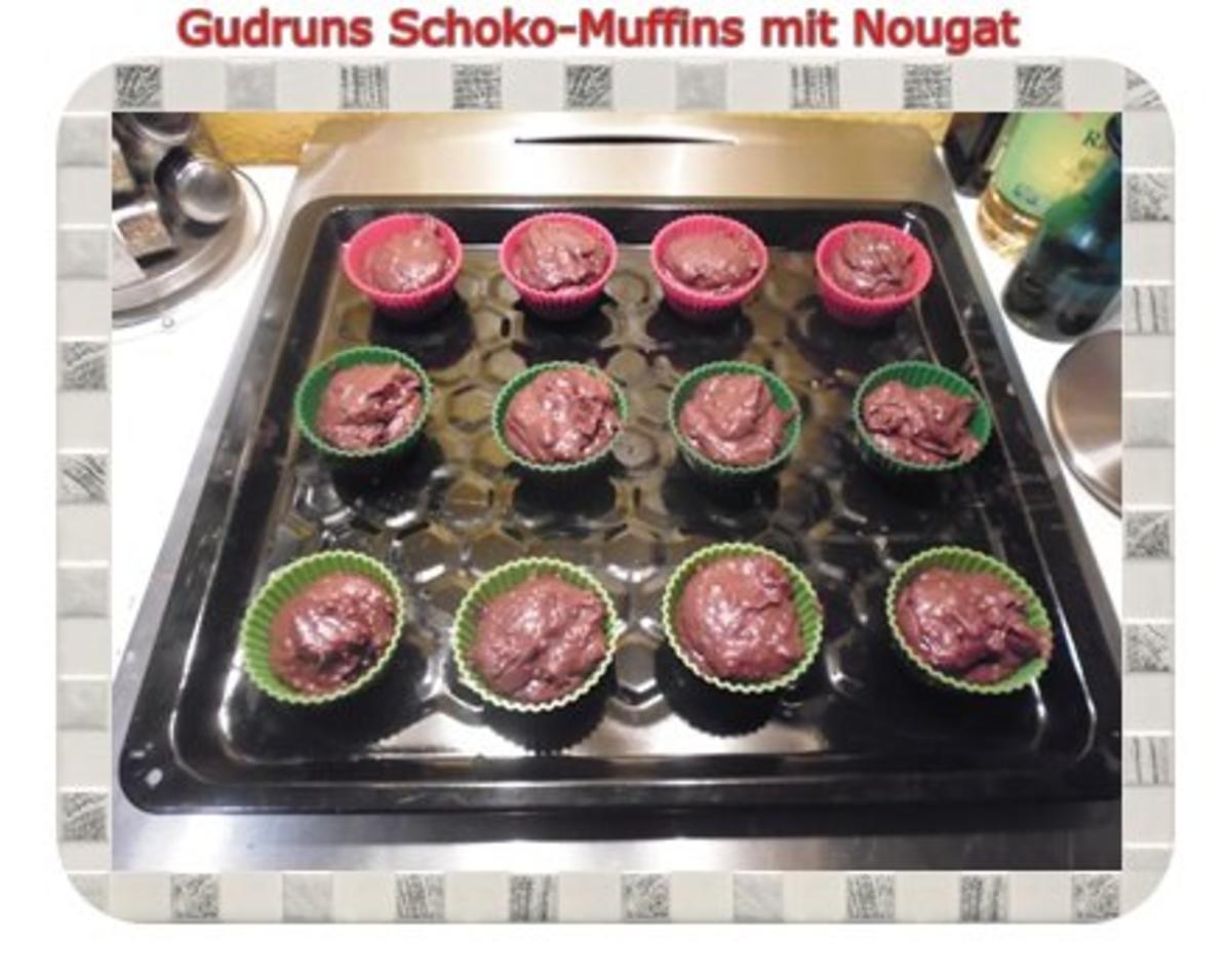 Muffins: Schokomuffins mit Nougat - Rezept - Bild Nr. 13