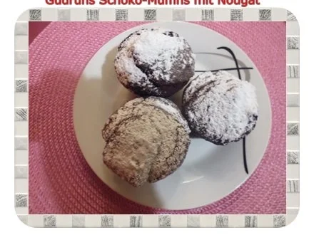 Rezept: Muffins: Schokomuffins mit Nougat Bild Nr. 21 Muffins: Schokomuffins mit Nougat - Rezept - Bild Nr. 21