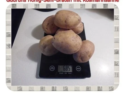 Geflügel: Honig-Senf-Braten mit Rosmarinsahne - Rezept - Bild Nr. 13