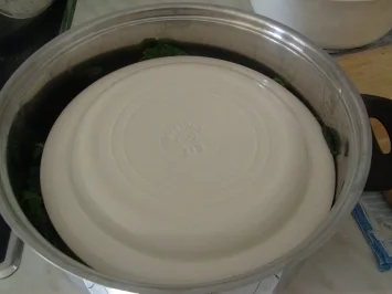 Mangold, gefüllt - Rezept