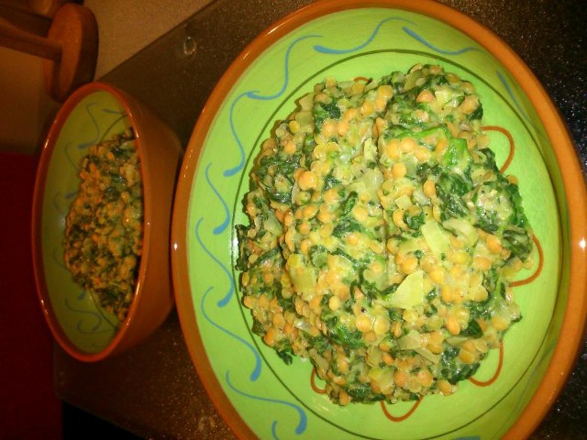 Spinat Dal mit roten Linsen - einfach - von sTinsche Spinat Dal mit roten Linsen - einfach - von sTinsche