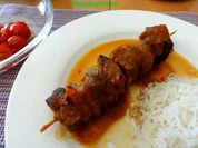 Fleisch:   FILET - SPIESSE - Rezept
