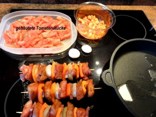 Rezept: Fleisch: FILET - SPIESSE Bild Nr. 4 Fleisch: FILET - SPIESSE - Rezept - Bild Nr. 4